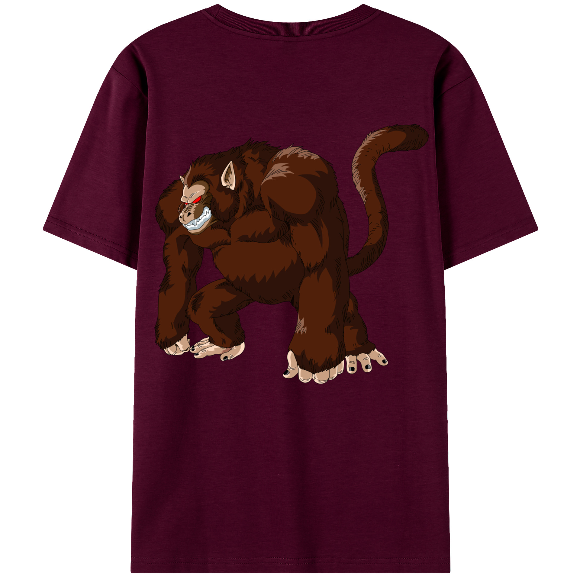 （画像用） ドラゴンボール DRAGON BALL レディース半袖Tシャツ(バックプリント)